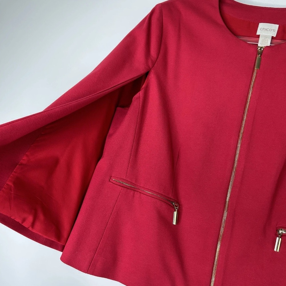 Stunning Chico's Hybrid-Style Outerwear Garment - Picture 4 of 7